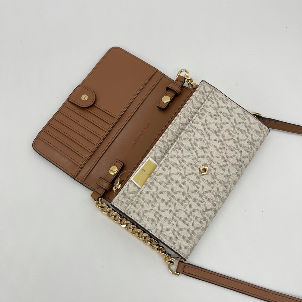 Michael Kors MD MF Phone Xbody Bag Vanilla - Picture 11 of 14